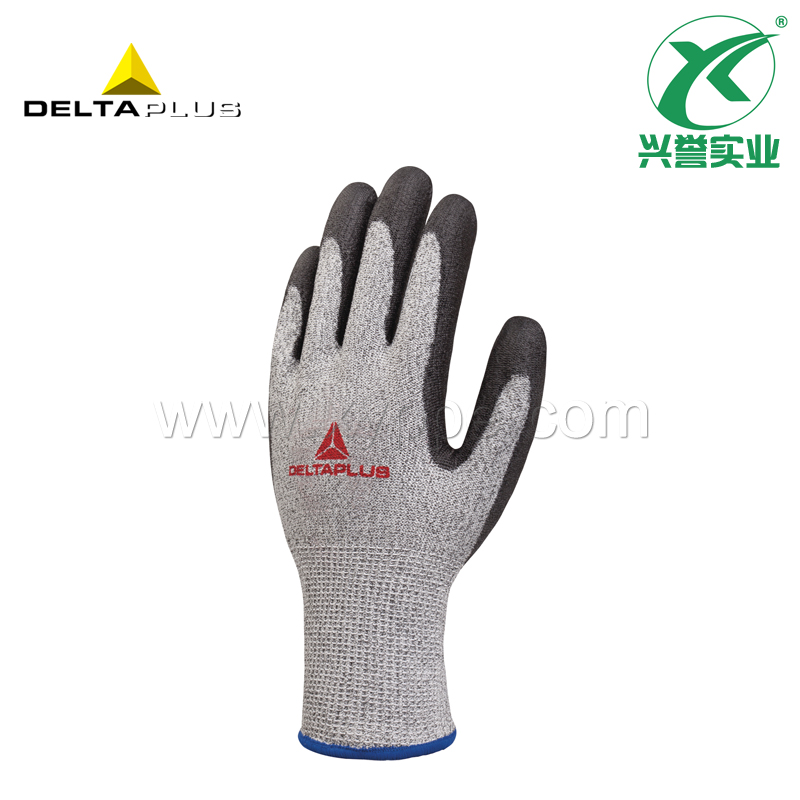 代尔塔 VECUT44 202044半聚氨酯涂层防切割手套