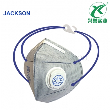 Jackson R10 KN95折叠口罩升级活性炭有阀