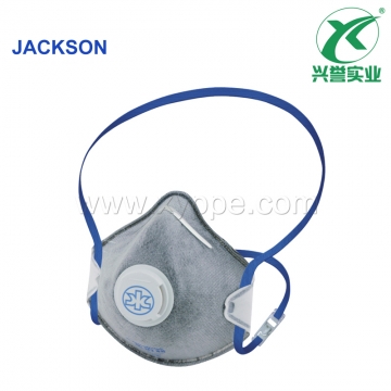 Jackson R10 KN95杯状防颗粒物口罩升级活性炭有阀