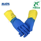 MAPA 405 氯丁混合橡胶防化手套